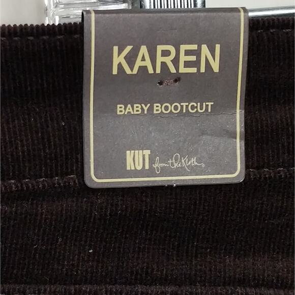 Kut Karen Baby Bootcut Cords/Jeans - Size 10 - NWT - Picture 9 of 16